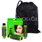 Click N Curl Blowout Brush Extra Small Expansion Kit, Green