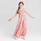 Girls' Stripe Maxi Dress - Cat & Jack S, Girl's, Size: Small,