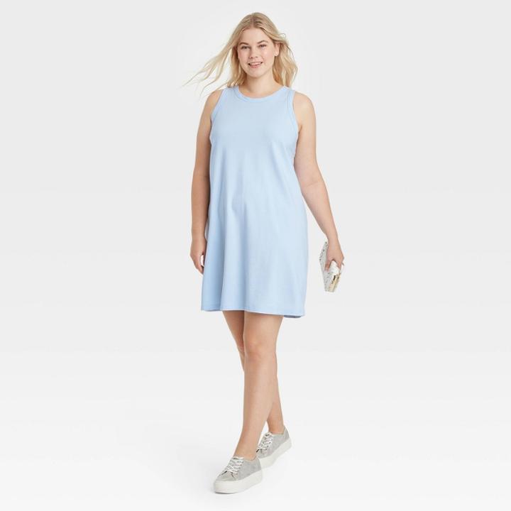 Women's Plus Size Knit Tank Dress - A New Day