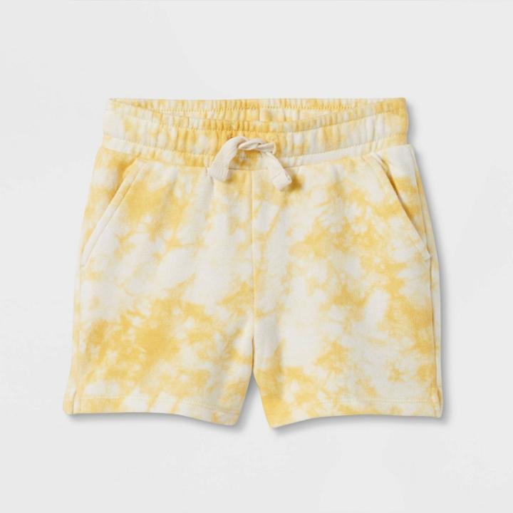Toddler Shorter-length Knit Shorts - Cat & Jack Yellow