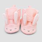 Baby Girls' Constructed Bunny Bootie Slippers - Cloud Island Pink