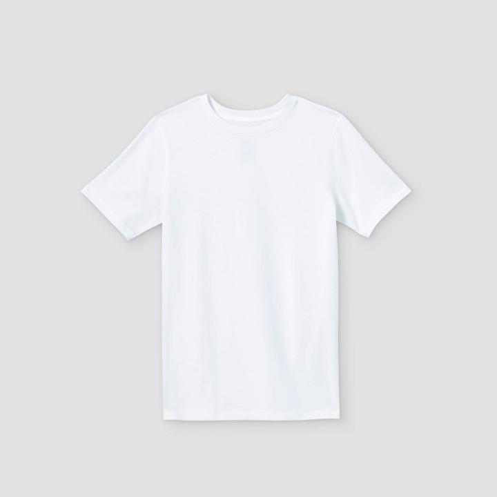 Boys' Short Sleeve T-shirt - All In Motion True White