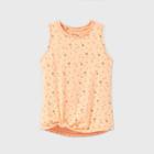 Girls' Twist-front Tank Top - Art Class Coral