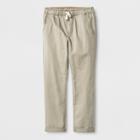 Boys' Chino Pull-on Twill Pants - Cat & Jack Beige