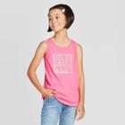 Girls' 'girl Power' Graphic Tank Top - Cat & Jack Pink S, Girl's,