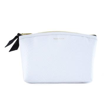 Ruby+cash Dome Makeup Pouch - White