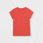 Women's Short Sleeve T-shirt - Universal Thread Coral S, Women's, Size: