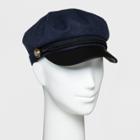 Women's Newsboy Hat - Universal Thread Navy (blue),