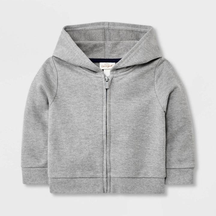 Baby Boys' Fleece Hoodie - Cat & Jack Gray Newborn