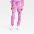 No Brand Black History Month Women's Multi Art Mid-rise Athletic Jogger Pants - Purple