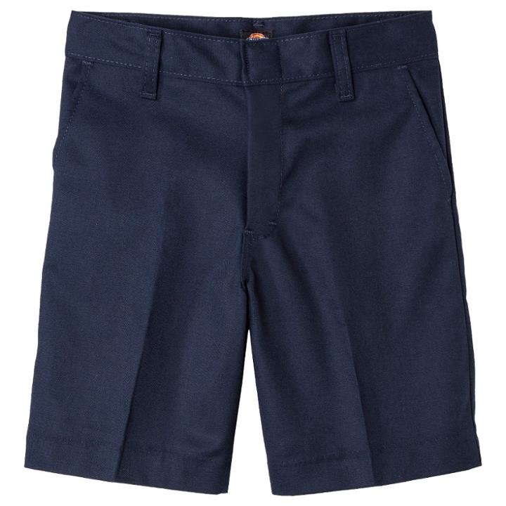 Dickies Boys' Flat Front Shorts - Dark Navy