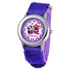 Target Girls' Red Balloon Love Owl Stainless Steel Time Teacher Watch - Purple