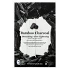 Vitamasques 3 In 1 Bamboo Charcoal Sheet Mask - 0.68 Fl Oz, Adult Unisex