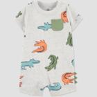 Baby Boys' Gator Jumpsuit - Just One You Made By Carter's Gray Newborn