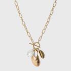 Pearl Shell Cultura Necklace - A New Day Gold