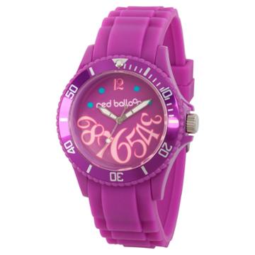 Women's Red Balloon Purple Plastic Watch - Purple