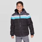 Petiteboys' Short Reversible Puffer Jacket - Cat & Jack Black