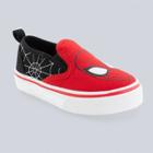 Toddler Boys' Marvel Spider-man Dual Gore Slip-on Sneakers - Red