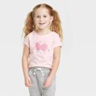 Toddler Girls' Butterfly Short Sleeve T-shirt - Cat & Jack