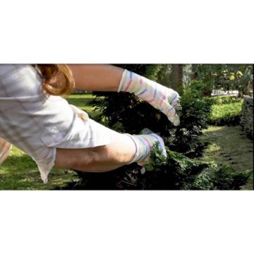 Ultimate Innovations 3pk Striped Garden Gloves -