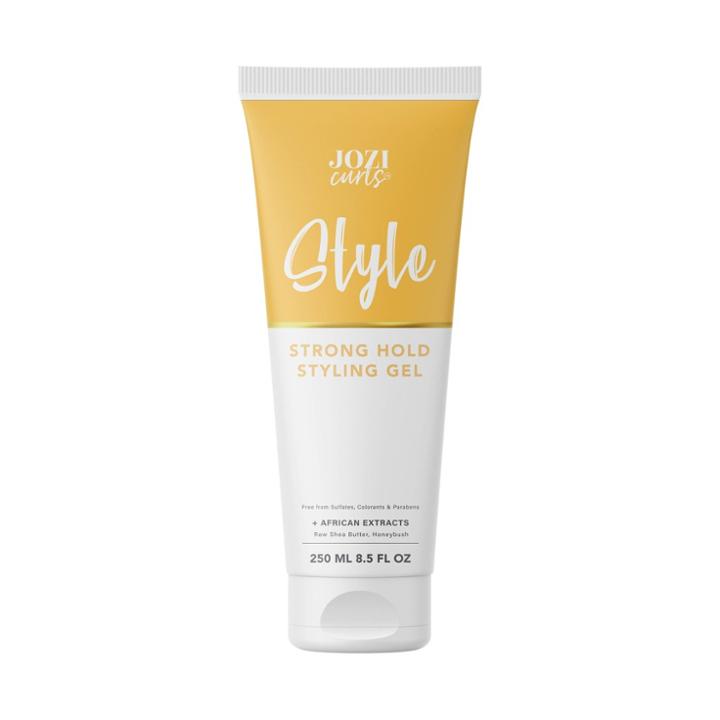 Jozi Curls Non-greasy Strong Hold Styling Gel With Raw Shea Butter + Honeybush