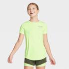 Petitegirls' Short Sleeve Anything Is Possible Graphic T-shirt - All In Motion Lime Yellow