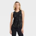 Women's Active Tank Top - All In Motion Black Tie