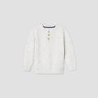 Toddler Boys' Henley Pullover Sweater - Cat & Jack