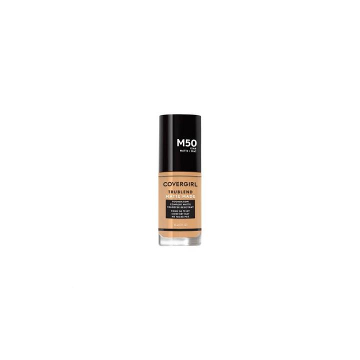 Covergirl Trublend Matte Made Foundation M50 Soft Tan - 1.01 Fl Oz, Adult Unisex