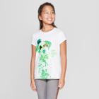 Girls' St. Patricks' Short Sleeve Day T-shirt - Cat & Jack White