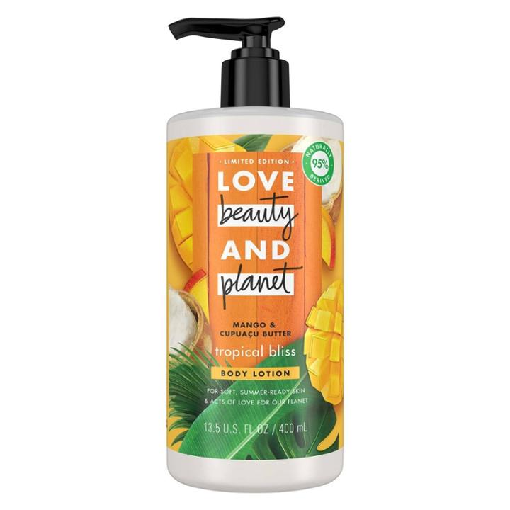 Love Beauty And Planet Mango & Cupuacu Butter Tropical Bliss Body Lotion