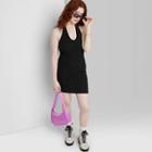 Women's Sleeveless Convertible Knit Bodycon Dress - Wild Fable Black