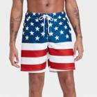 Bioworld Men's Stars And Stripes Swim