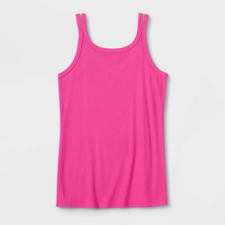 All In Motion Girls' Soft Ribbed Tank Top - All In