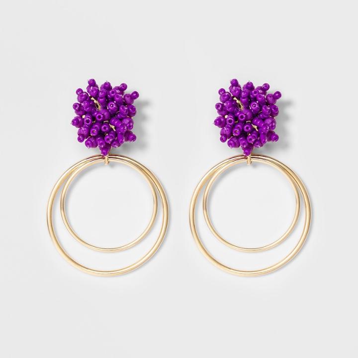 Sugarfix By Baublebar Earrings Sugarfix By Baublebr, Girl's, Purple