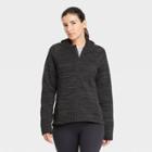Women's Sweater Fleece Jacket - All In Motion Black