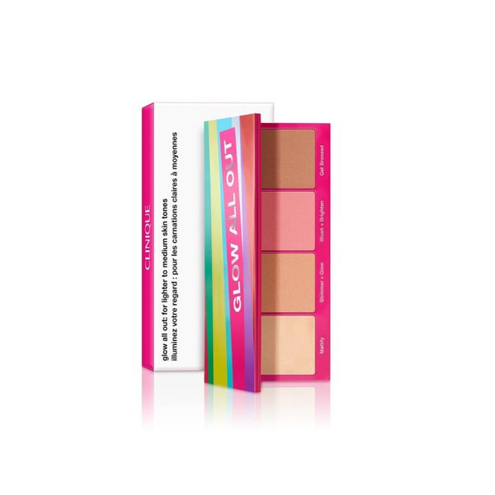 Clinique Glow All Out Palette - Light/medium - 1oz - Ulta Beauty