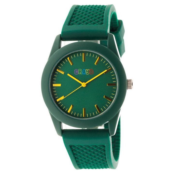 Women's Crayo Storm Quartz Strap Watch - Red, Forest