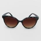 Women's Cateye Plastic Sunglasses - A New Day Gray, Women's,