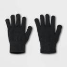 Women's Tech Touch Knit Gloves - Wild Fable Black