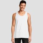 Hanes Men's 1901 Garment Dyed Tank Top - White