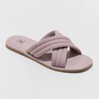 Women's Maxie Crossband Slide Sandals - Shade & Shore Purple