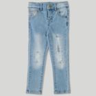 Afton Street Toddler Boys' Distressed Jeans - Blue