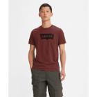 Levi's Men's Classic Fit Short Sleeve Batwing Logo T-shirt - Wine Red