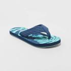 Boys' Cal Slip-on Thong Sandals - Cat & Jack Navy