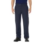 Dickies Men's Regular Straight Fit Flex Twill Double Knee Work Pants- Dark Navy 32x34, Dark Blue