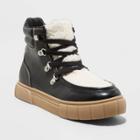 Women's Kimber Sherpa Tongue Boots - Universal Thread Black