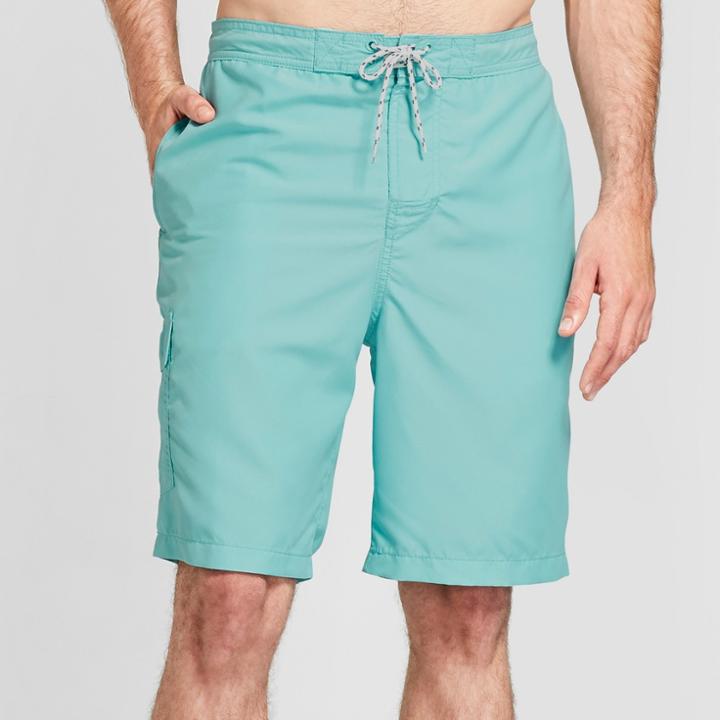 Target Men's 9 Board Shorts - Goodfellow & Co Aqua Bead
