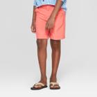 Boys' Quick Dry Chino Shorts - Cat & Jack Coral (pink)