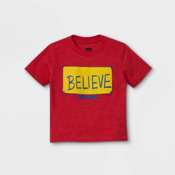 Toddler Boys' Ted Lasso Short Sleeve T-shirt - Red